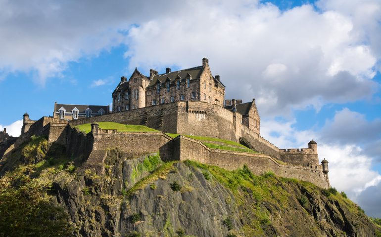 Edinburgh castle, Scotland